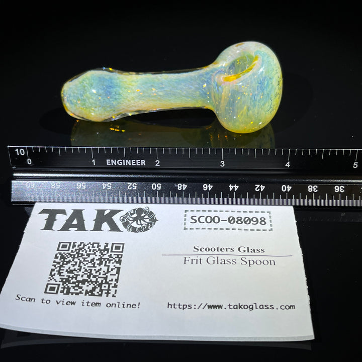 Frit Glass Spoon Glass Pipe Scooters Glass