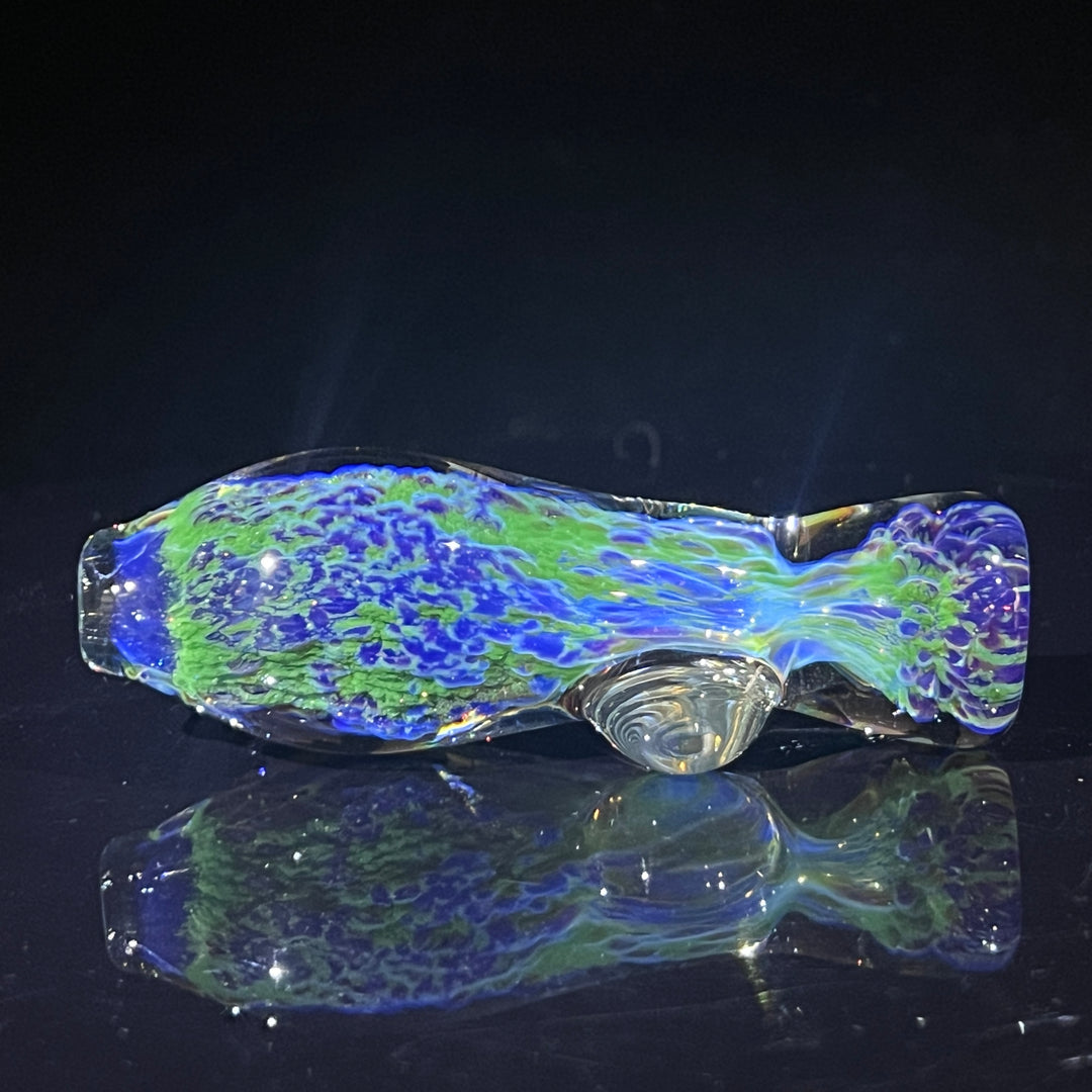 Purple Haze Sparkle Chillum Glass Pipe Tako Glass   