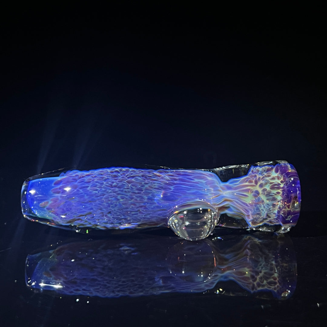 Purple Nebula Chillum Glass Pipe Tako Glass   