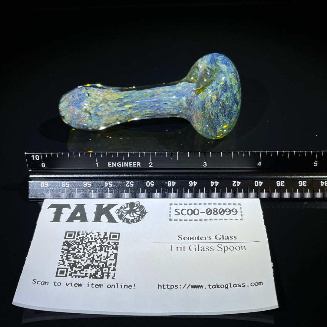 Frit Glass Spoon Glass Pipe Scooters Glass