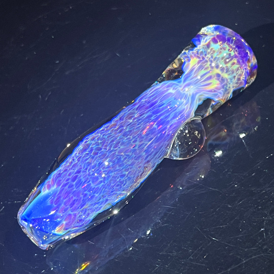 Purple Nebula Chillum Glass Pipe Tako Glass   