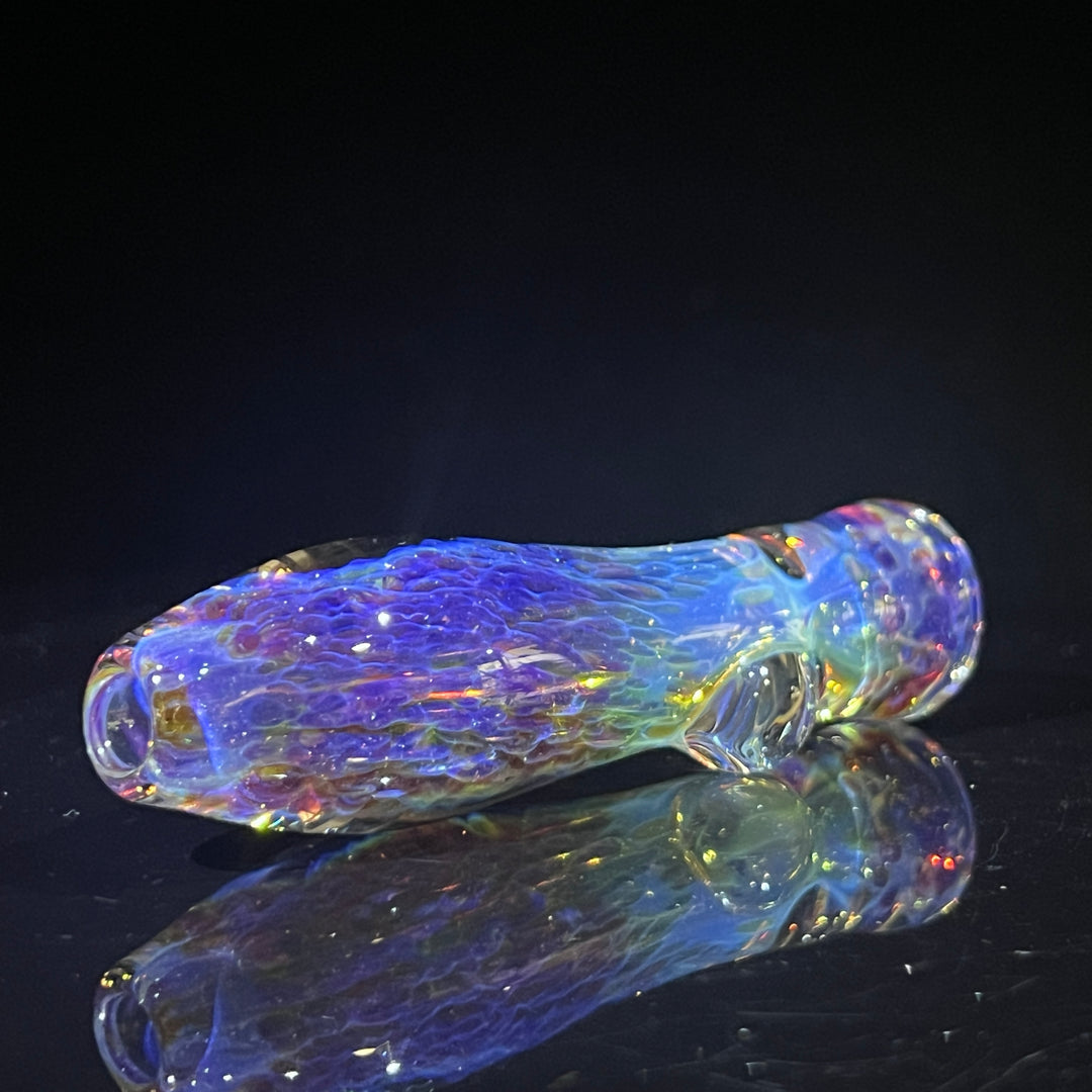 Purple Ghost Chillum Glass Pipe Tako Glass   