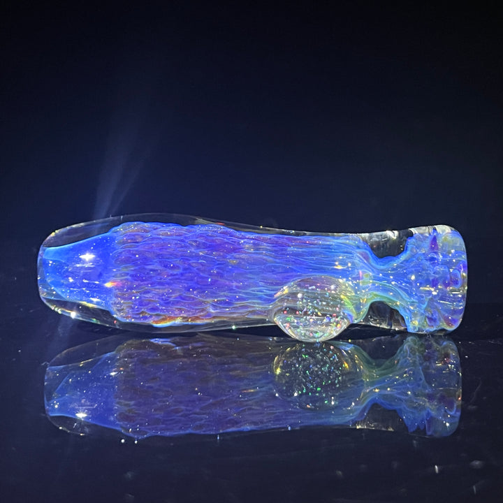 Purple Ghost Chillum Glass Pipe Tako Glass   