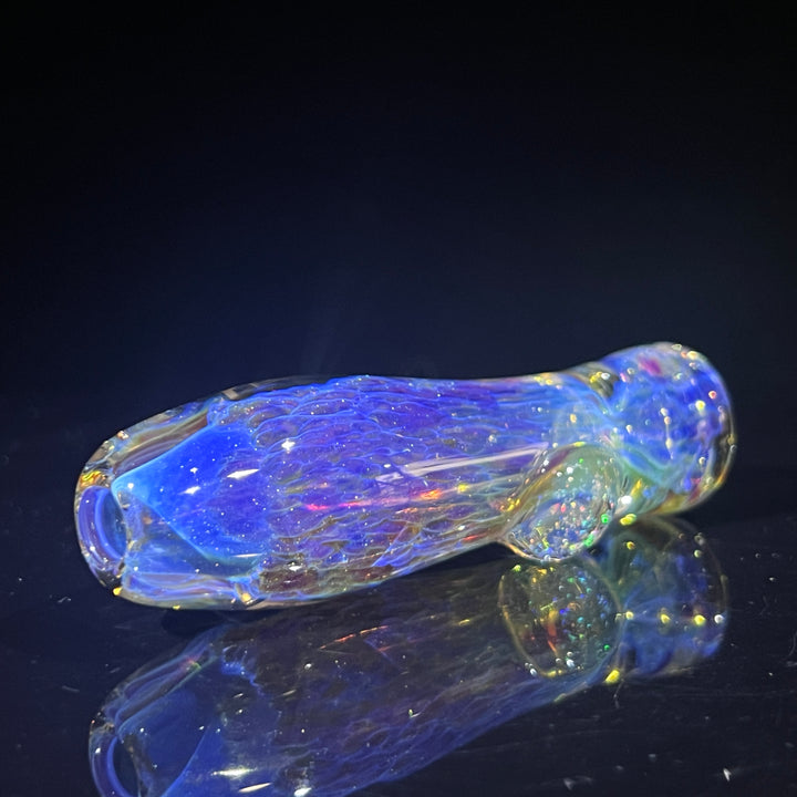 Purple Ghost Chillum Glass Pipe Tako Glass   