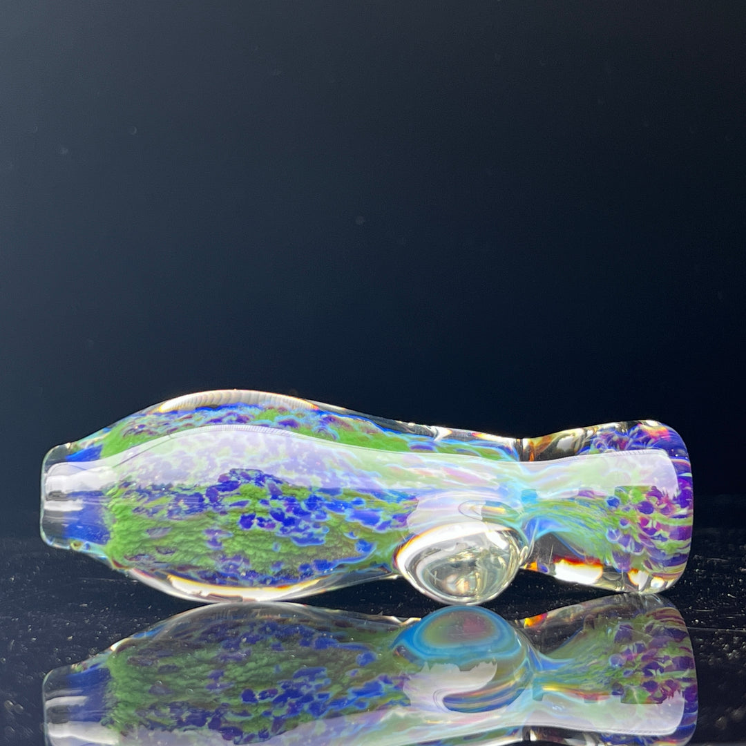 Purple Haze Sparkle Chillum Glass Pipe Tako Glass   