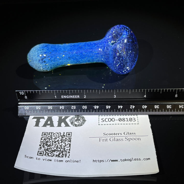 Frit Glass Spoon Glass Pipe Scooters Glass