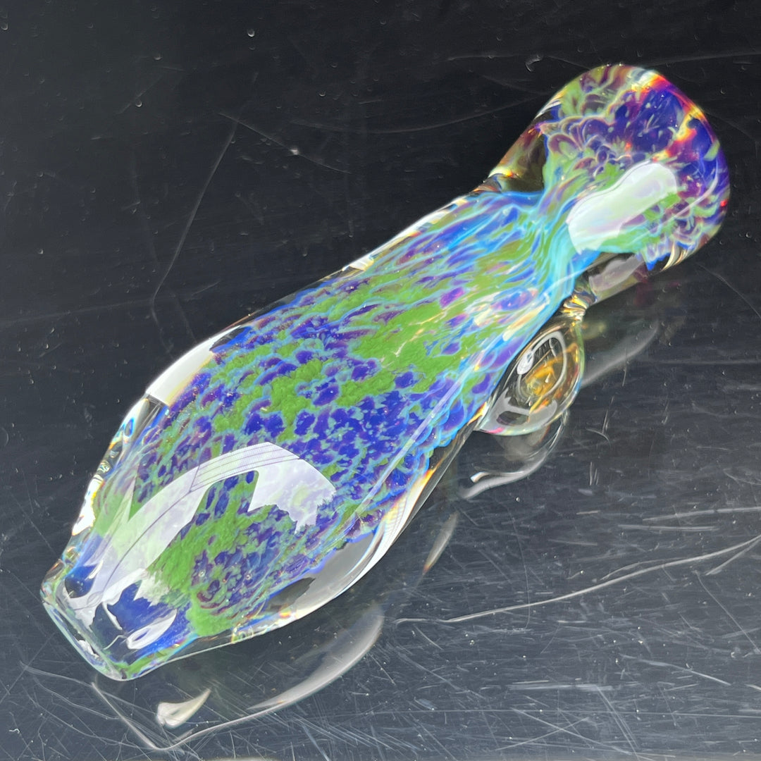 Purple Haze Sparkle Chillum Glass Pipe Tako Glass   