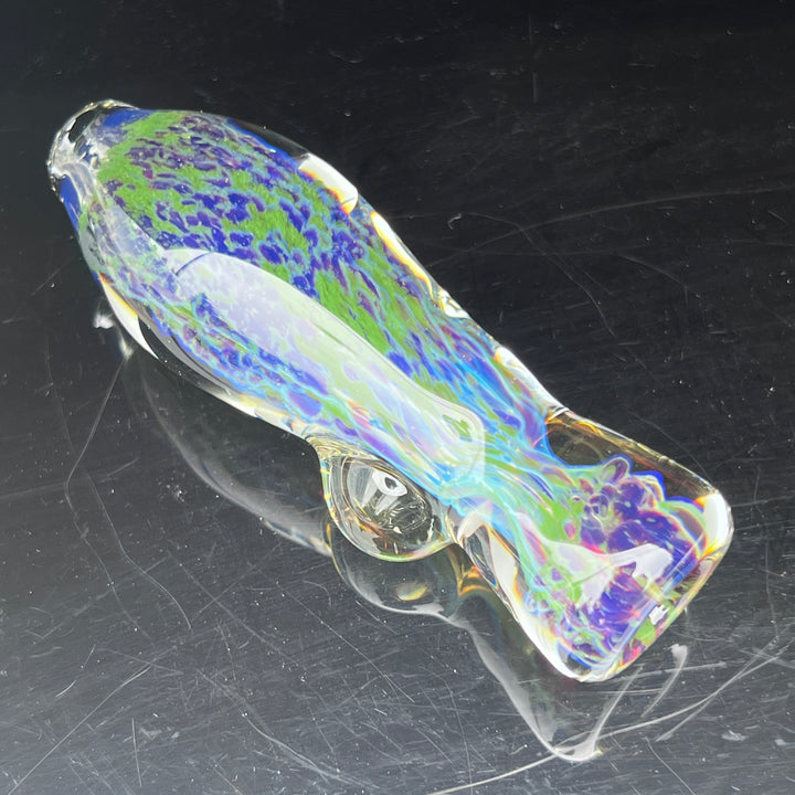 Purple Haze Sparkle Chillum Glass Pipe Tako Glass   