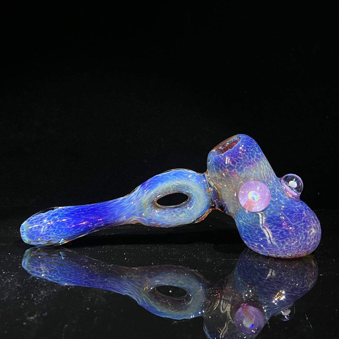 Purple Nebula Telemagenta Opal Cropal Hammer Glass Pipe Tako Glass   