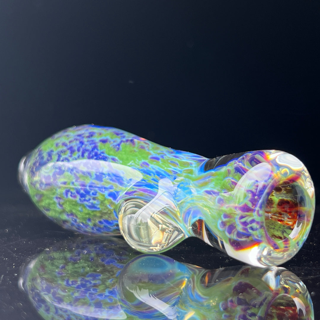 Purple Haze Sparkle Chillum Glass Pipe Tako Glass   