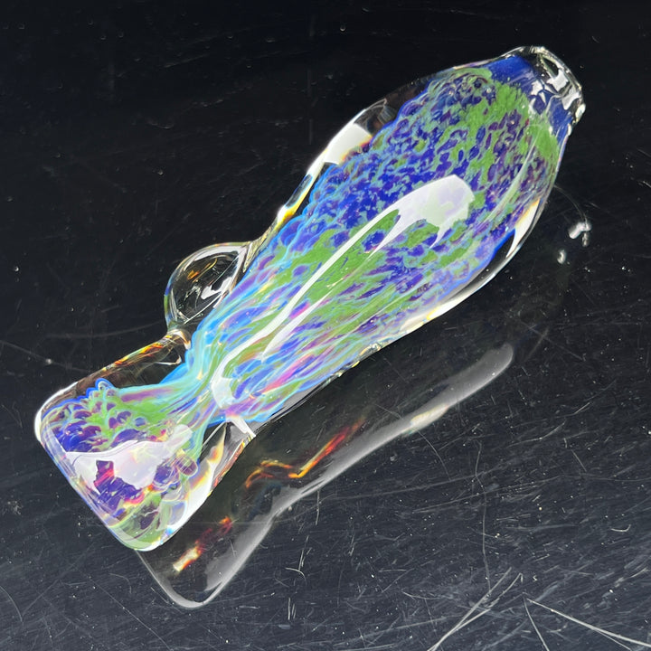 Purple Haze Sparkle Chillum Glass Pipe Tako Glass   