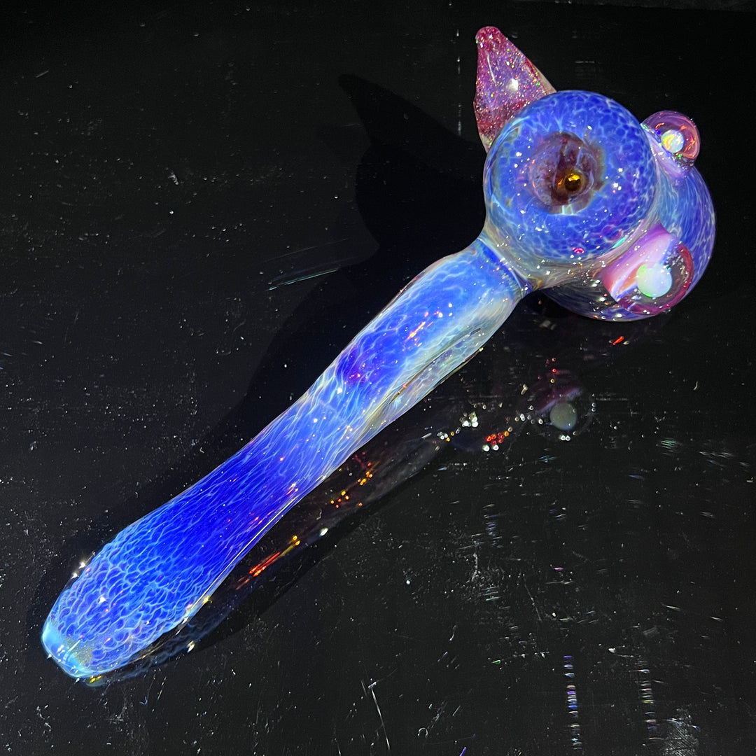 Purple Nebula Telemagenta Opal Cropal Hammer Glass Pipe Tako Glass   