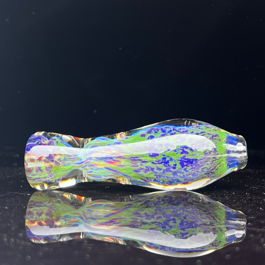 Purple Haze Sparkle Chillum Glass Pipe Tako Glass   