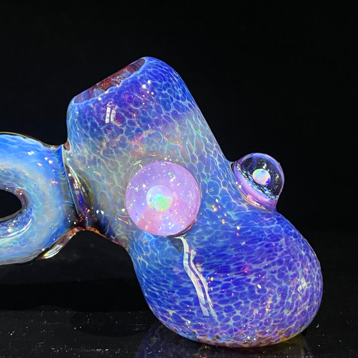 Purple Nebula Telemagenta Opal Cropal Hammer Glass Pipe Tako Glass   