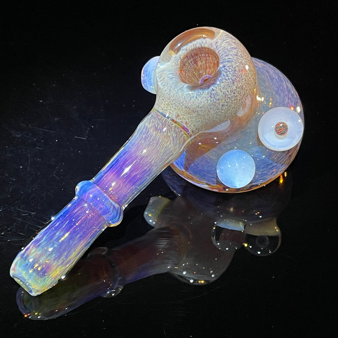 Purple Nebula Black Planet Opal Hammer Glass Pipe Tako Glass   