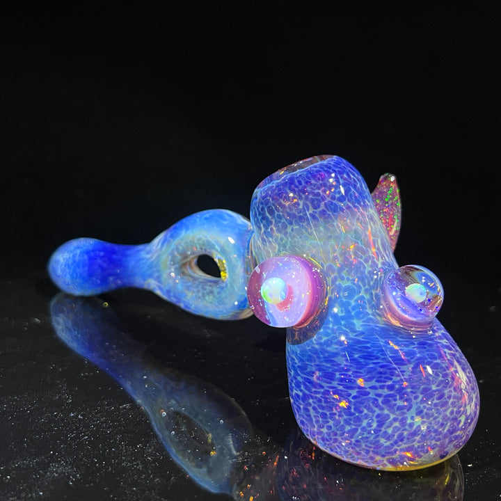 Purple Nebula Telemagenta Opal Cropal Hammer Glass Pipe Tako Glass   