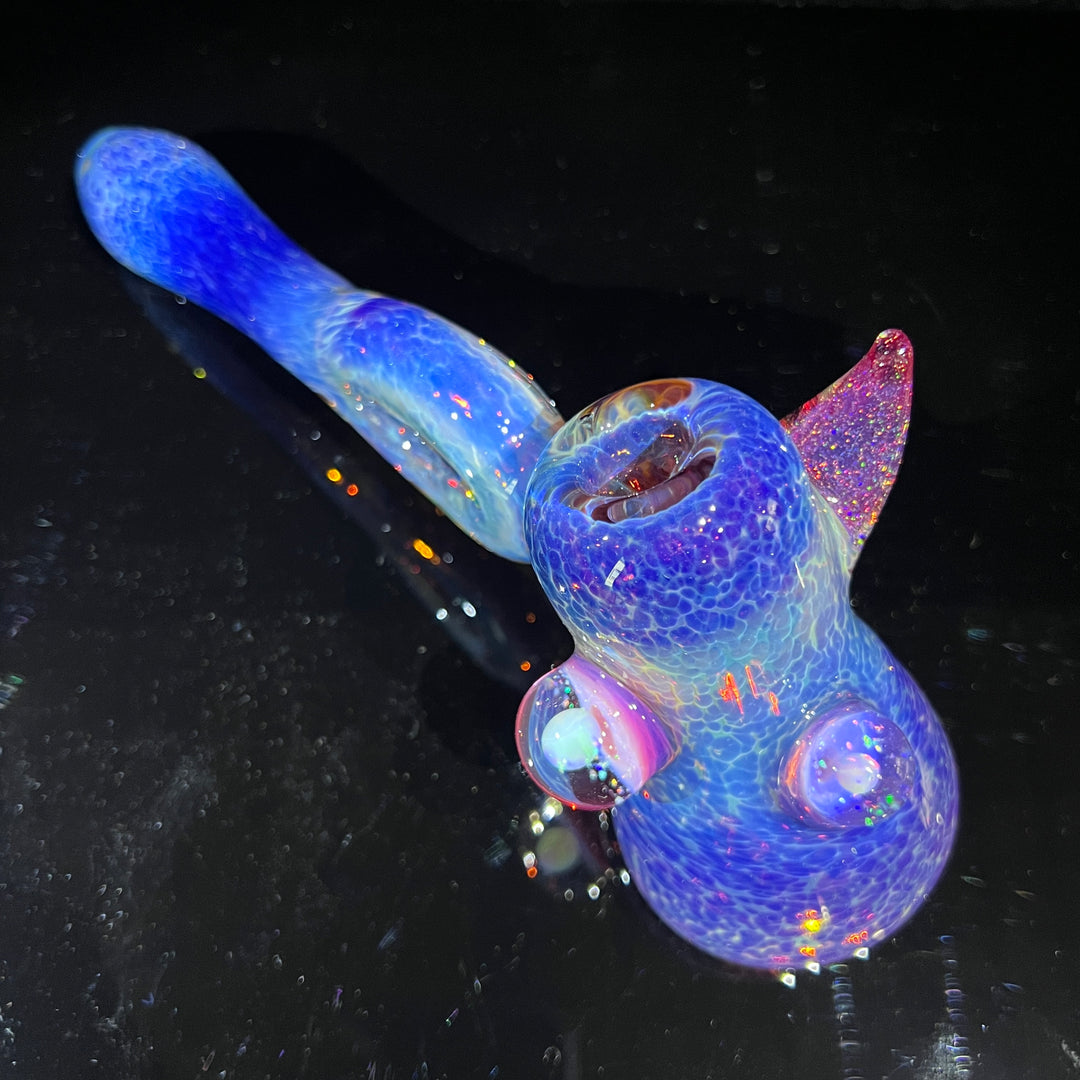 Purple Nebula Telemagenta Opal Cropal Hammer Glass Pipe Tako Glass   