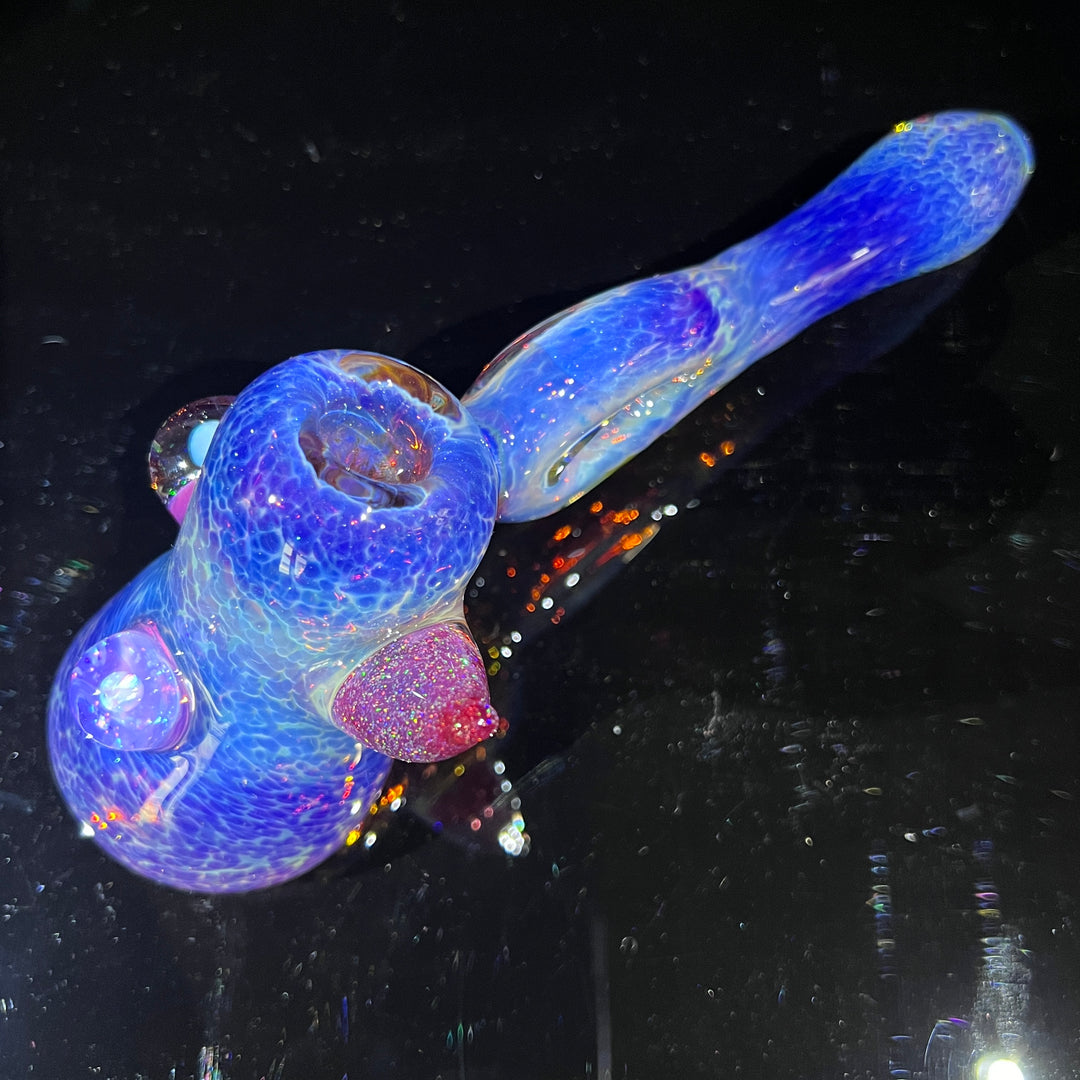 Purple Nebula Telemagenta Opal Cropal Hammer Glass Pipe Tako Glass   