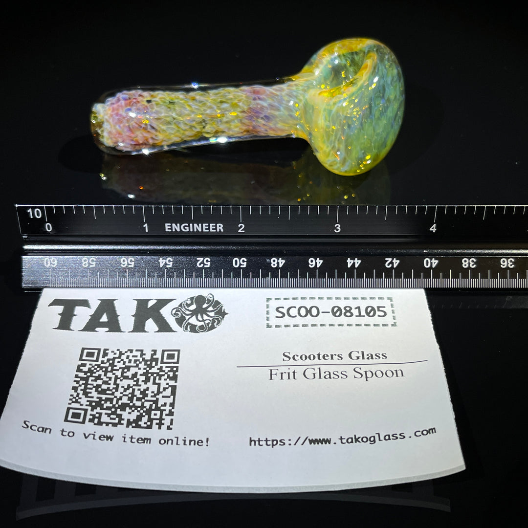 Frit Glass Spoon Glass Pipe Scooters Glass