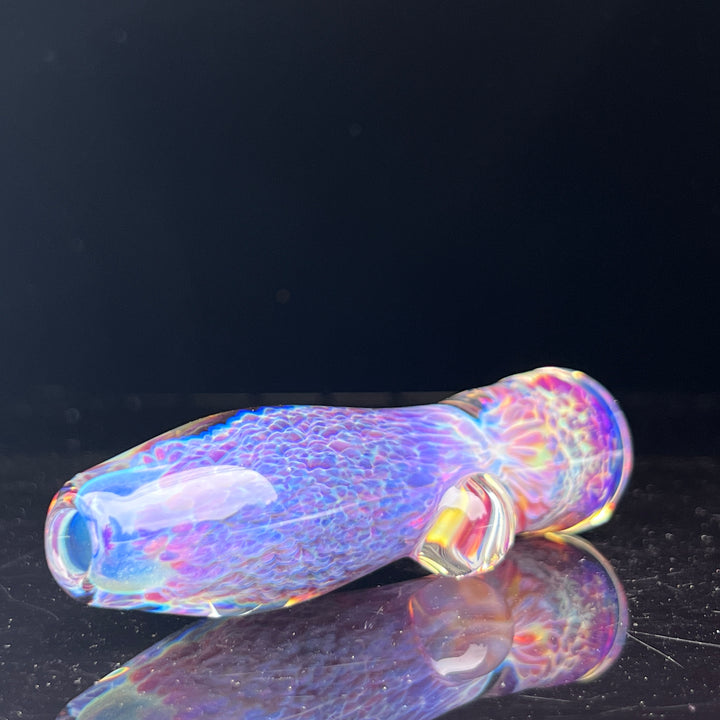 Purple Nebula Chillum Glass Pipe Tako Glass   