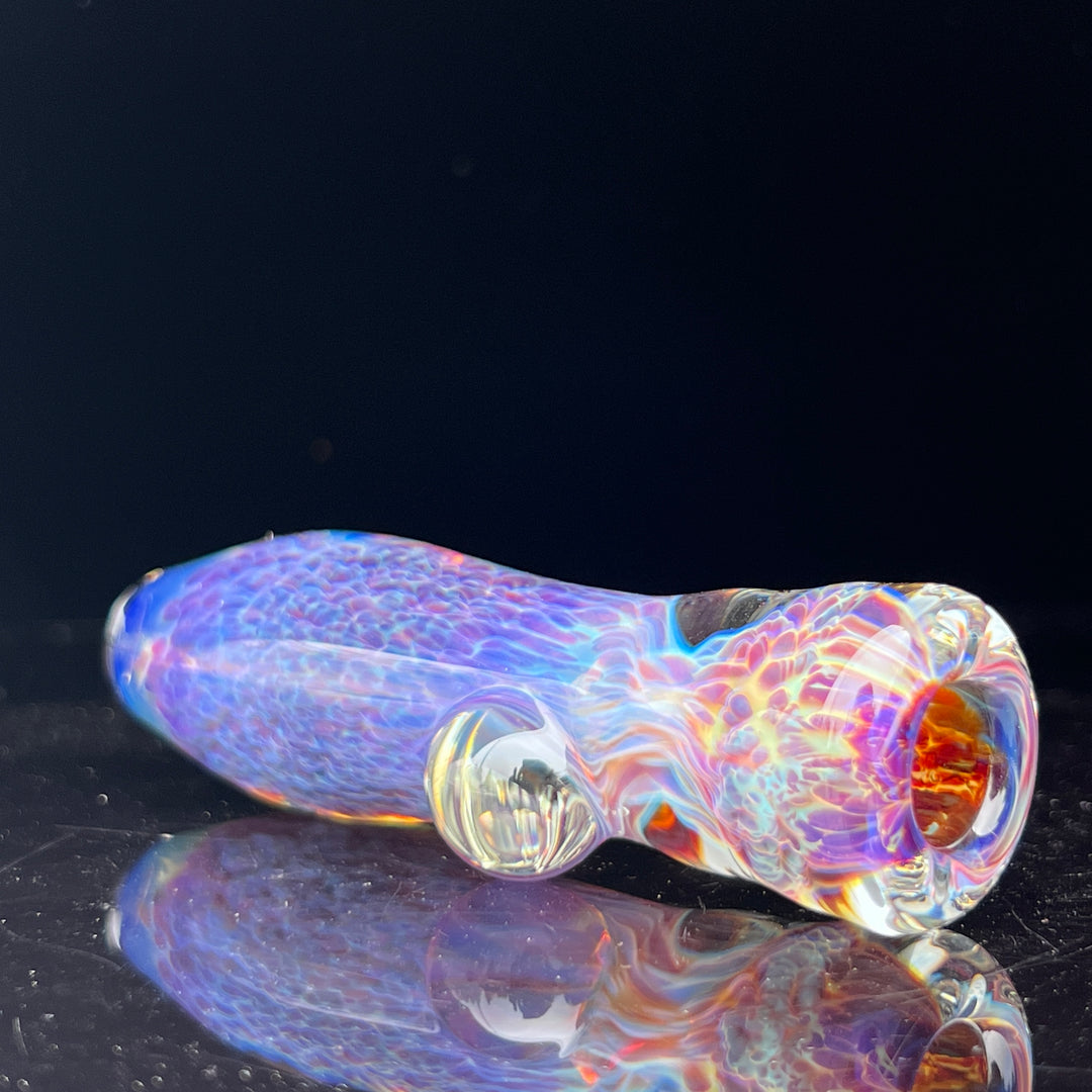 Purple Nebula Chillum Glass Pipe Tako Glass   