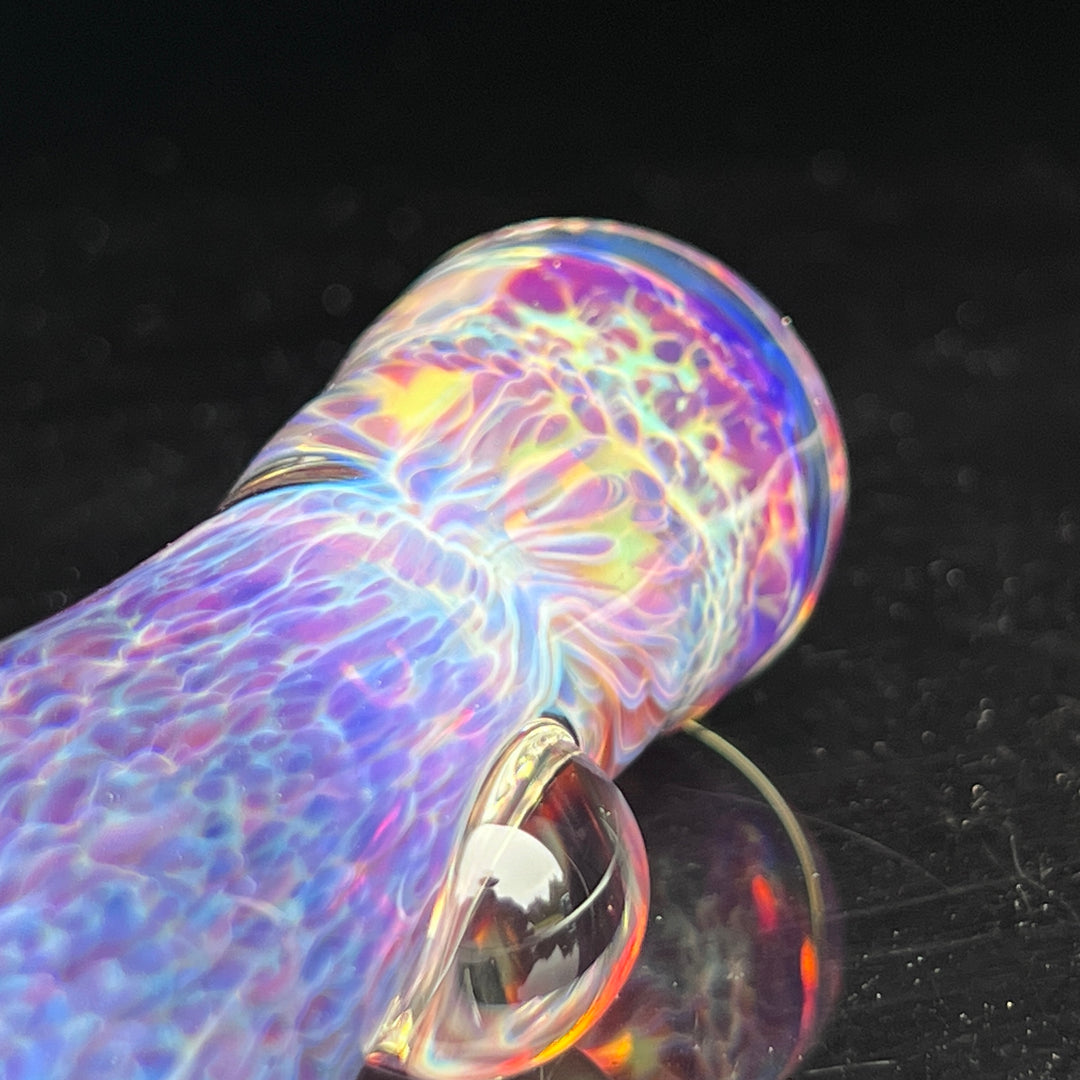 Purple Nebula Chillum Glass Pipe Tako Glass   