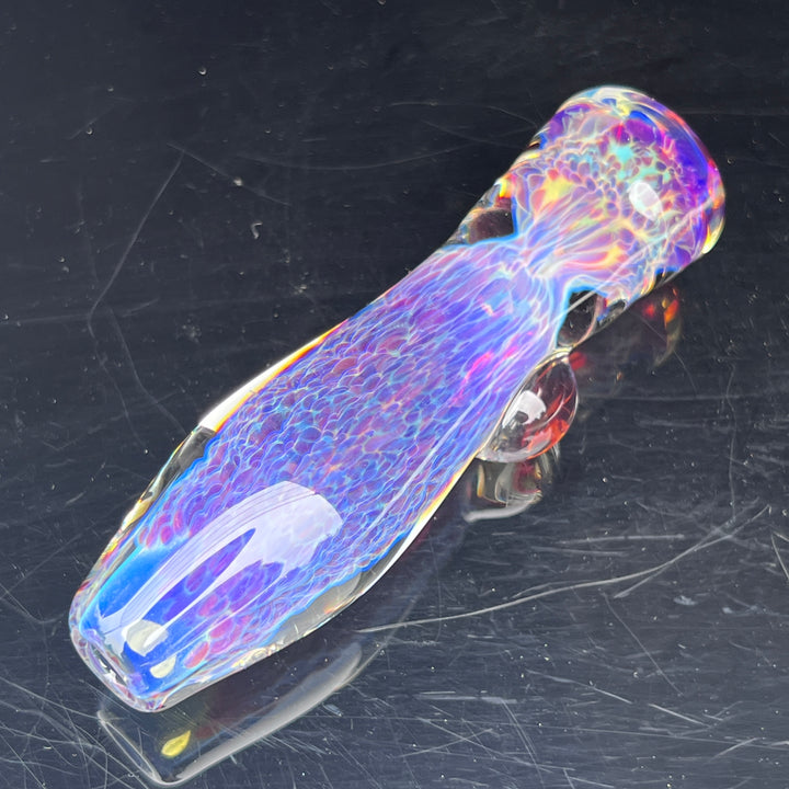 Purple Nebula Chillum Glass Pipe Tako Glass   