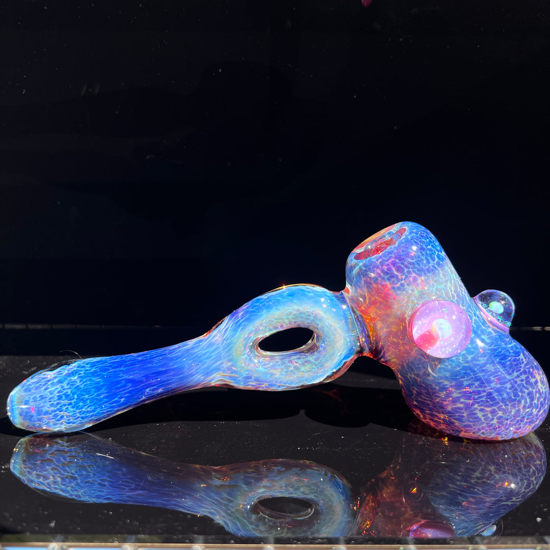 Purple Nebula Telemagenta Opal Cropal Hammer Glass Pipe Tako Glass   