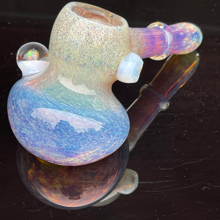 Purple Nebula Black Planet Opal Hammer Glass Pipe Tako Glass   