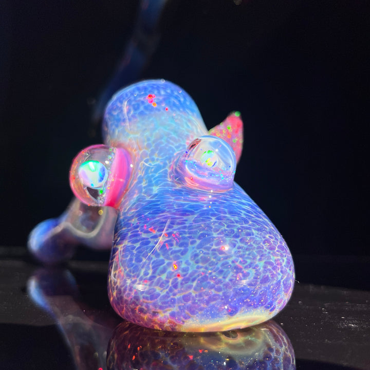 Purple Nebula Telemagenta Opal Cropal Hammer Glass Pipe Tako Glass   