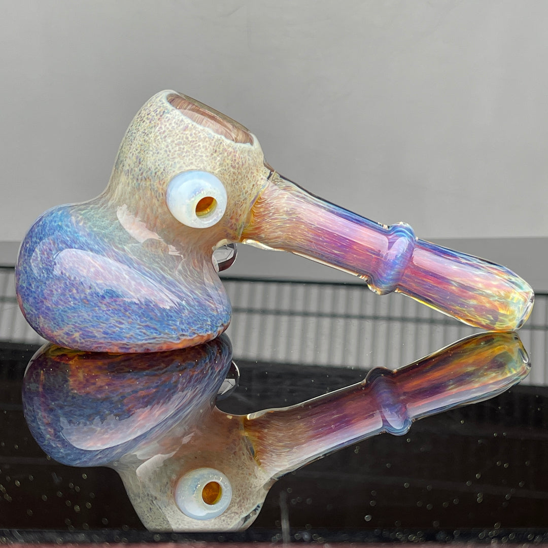 Purple Nebula Black Planet Opal Hammer Glass Pipe Tako Glass   