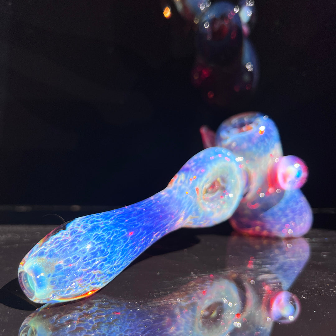 Purple Nebula Telemagenta Opal Cropal Hammer Glass Pipe Tako Glass   