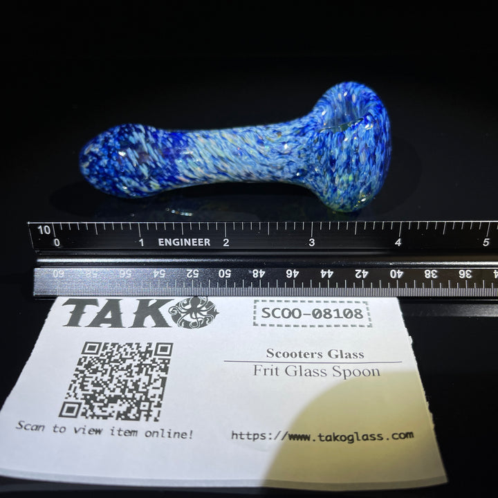 Frit Glass Spoon Glass Pipe Scooters Glass