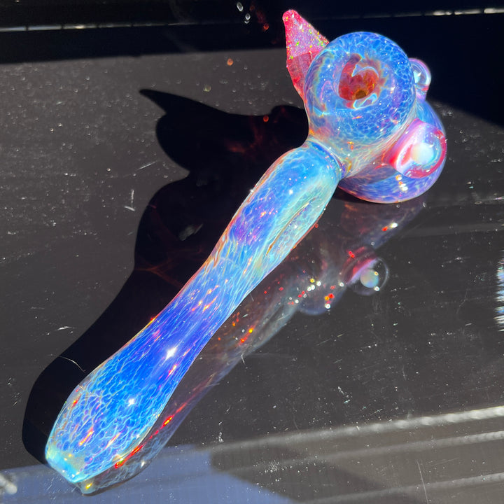 Purple Nebula Telemagenta Opal Cropal Hammer Glass Pipe Tako Glass   