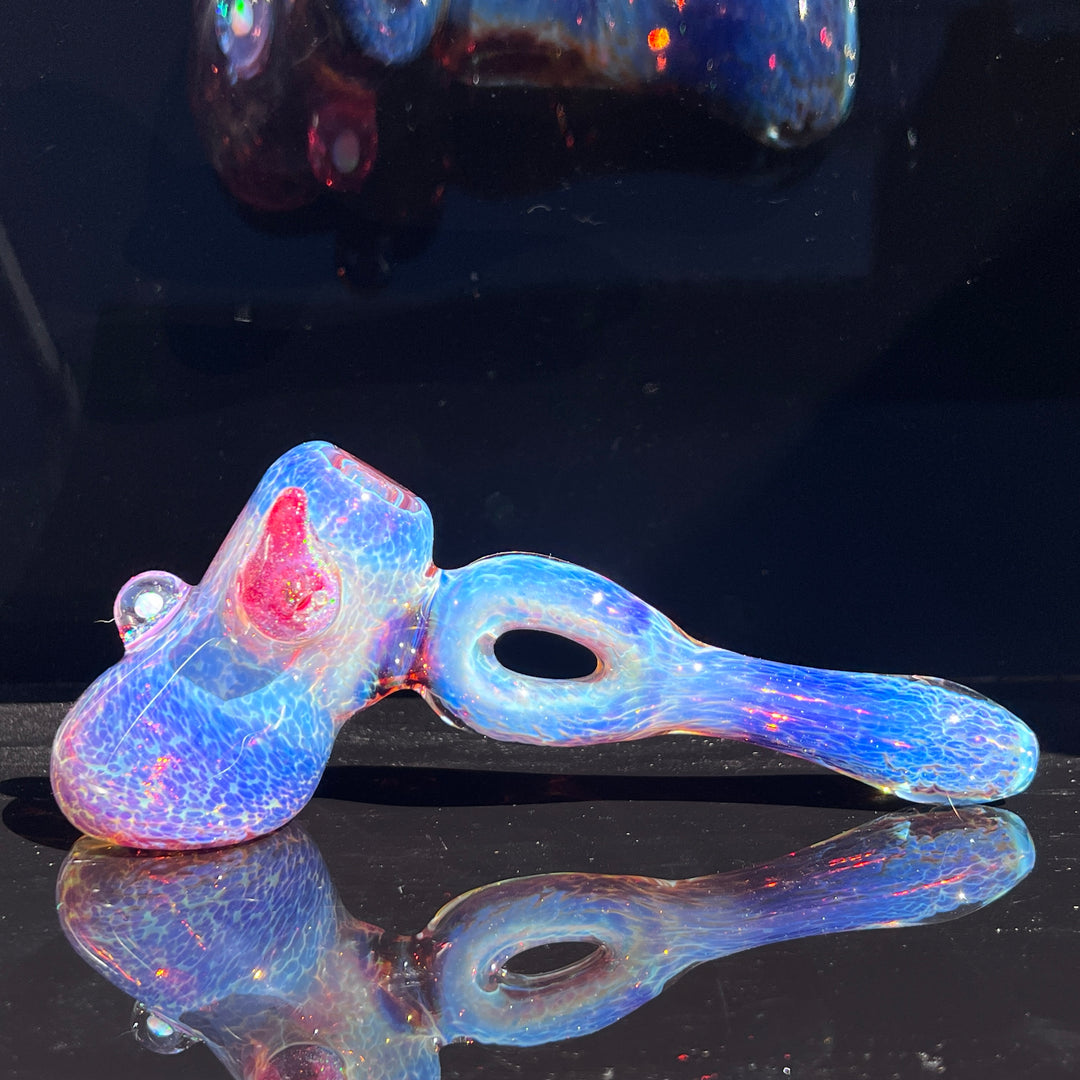 Purple Nebula Telemagenta Opal Cropal Hammer Glass Pipe Tako Glass   