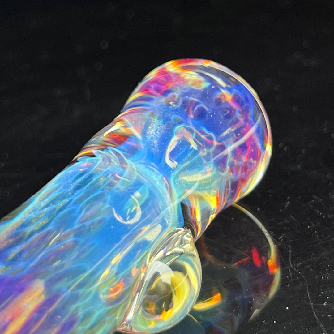 Purple Ghost Chillum Glass Pipe Tako Glass   