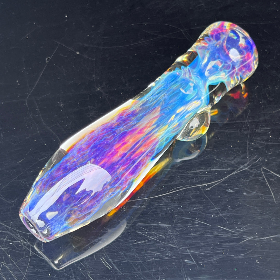 Purple Ghost Chillum Glass Pipe Tako Glass   