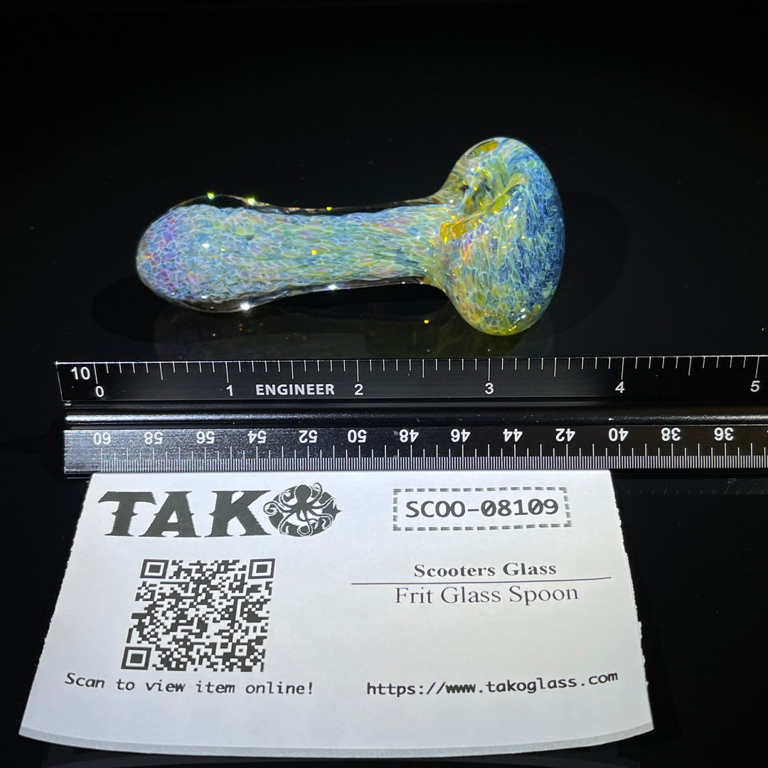 Frit Glass Spoon Glass Pipe Scooters Glass