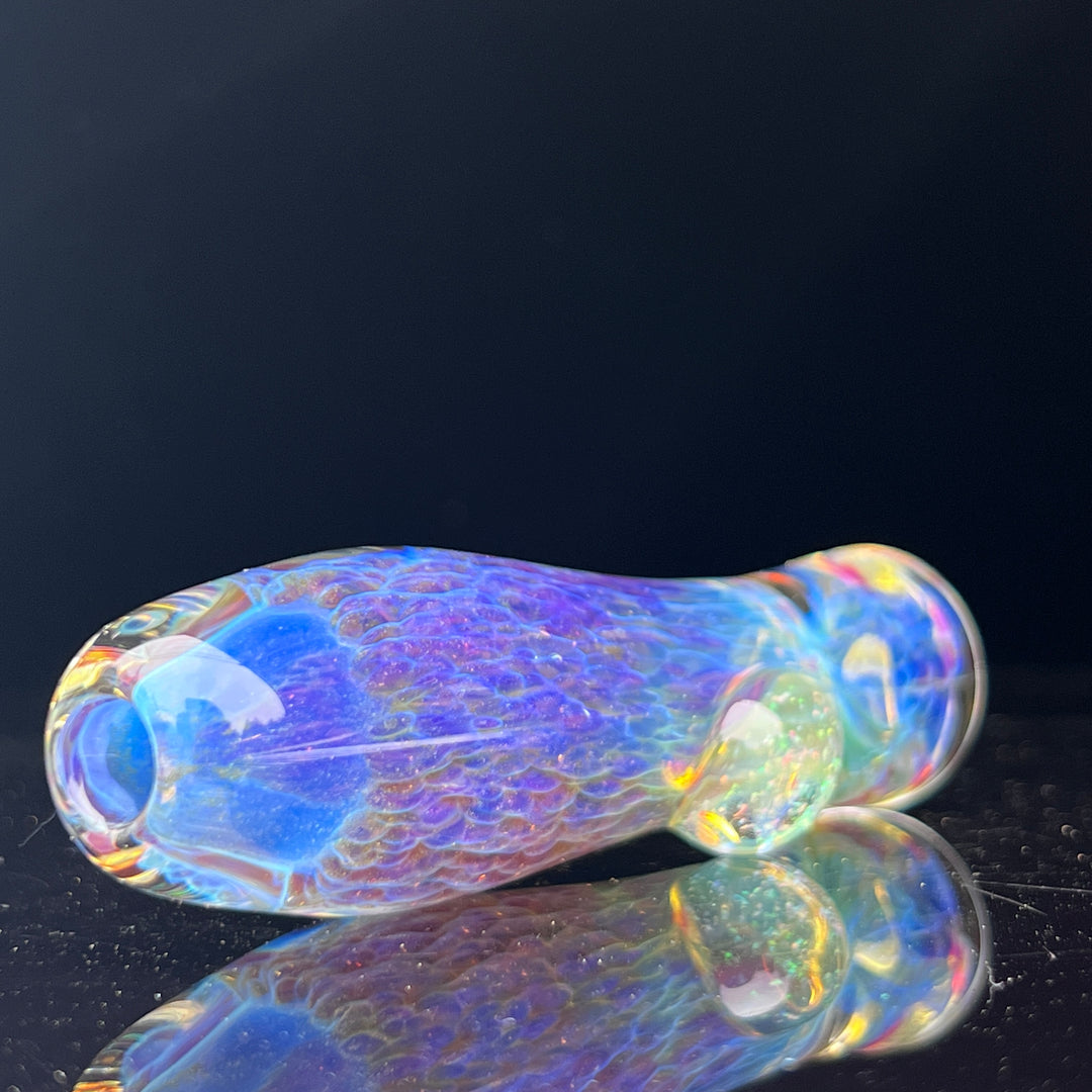 Purple Ghost Chillum Glass Pipe Tako Glass   