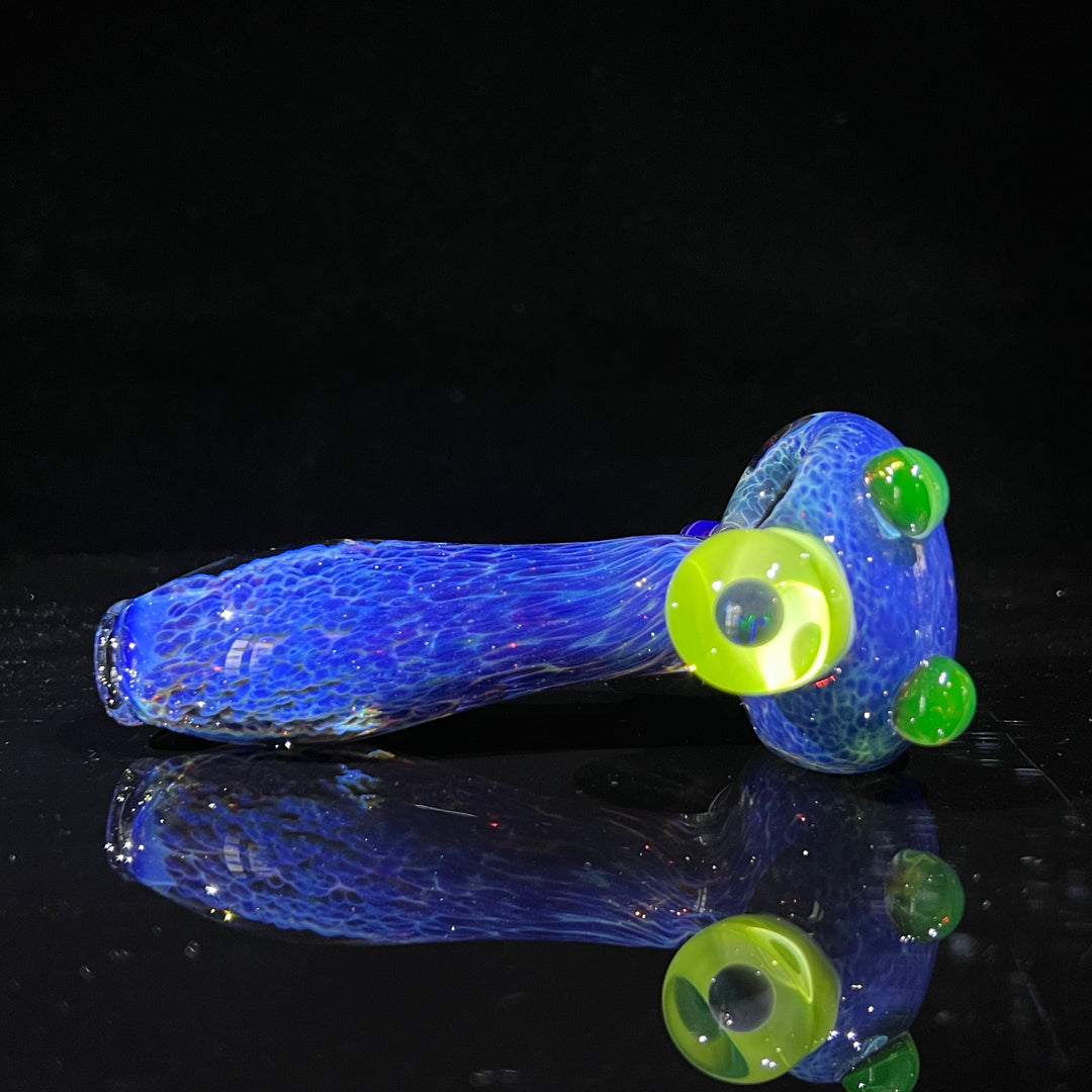 Purple Nebula Large Ion Black Opal Pipe Glass Pipe Tako Glass   