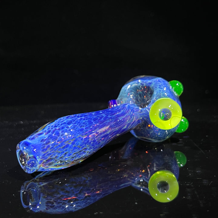 Purple Nebula Large Ion Black Opal Pipe Glass Pipe Tako Glass   