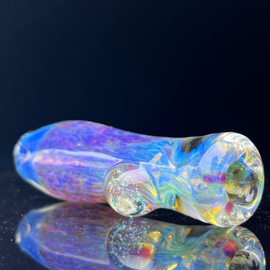 Purple Ghost Chillum Glass Pipe Tako Glass   