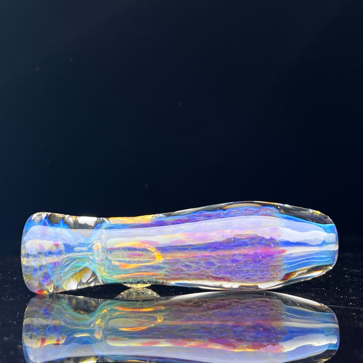 Purple Ghost Chillum Glass Pipe Tako Glass   