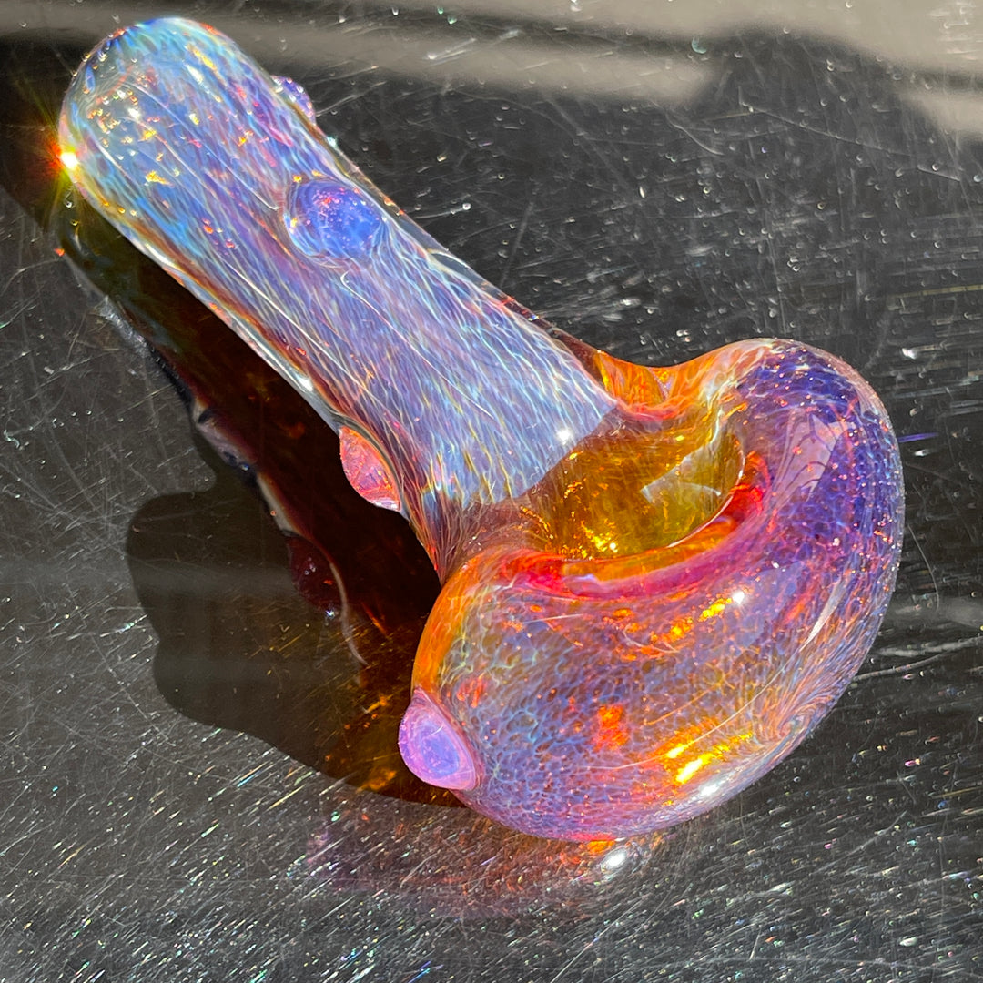 Thick Purple Pipe Glass Pipe Chuck Glass