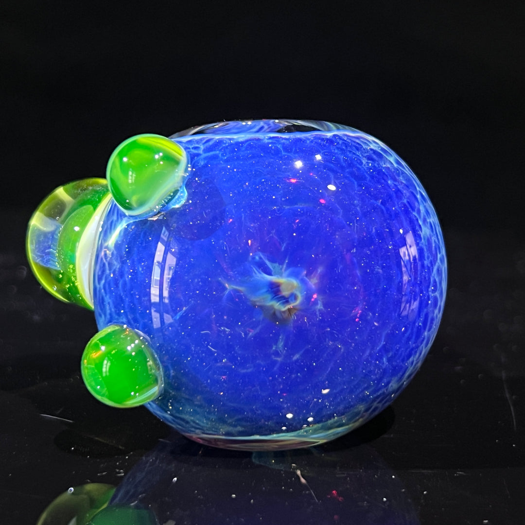 Purple Nebula Large Ion Black Opal Pipe Glass Pipe Tako Glass   