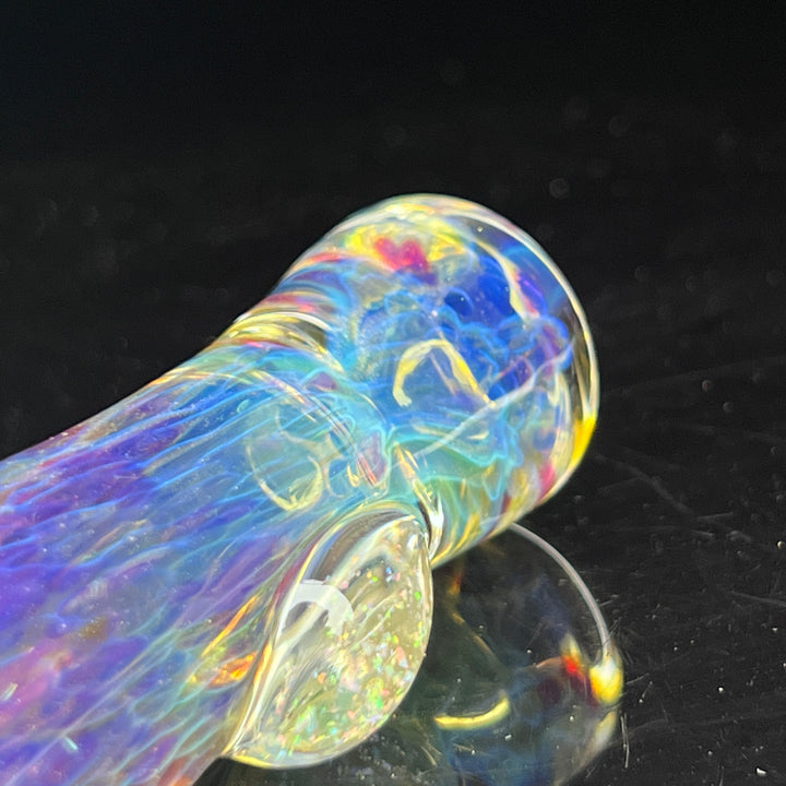 Purple Ghost Chillum Glass Pipe Tako Glass   