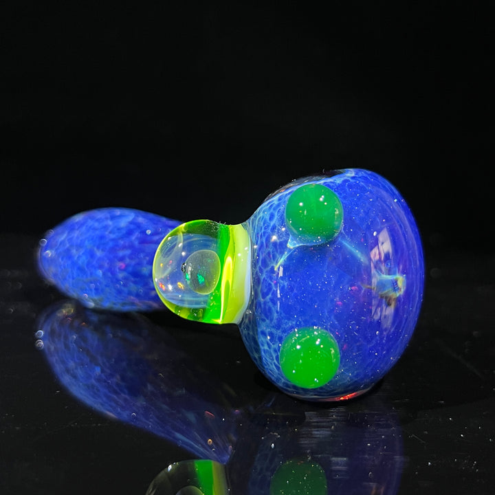 Purple Nebula Large Ion Black Opal Pipe Glass Pipe Tako Glass   