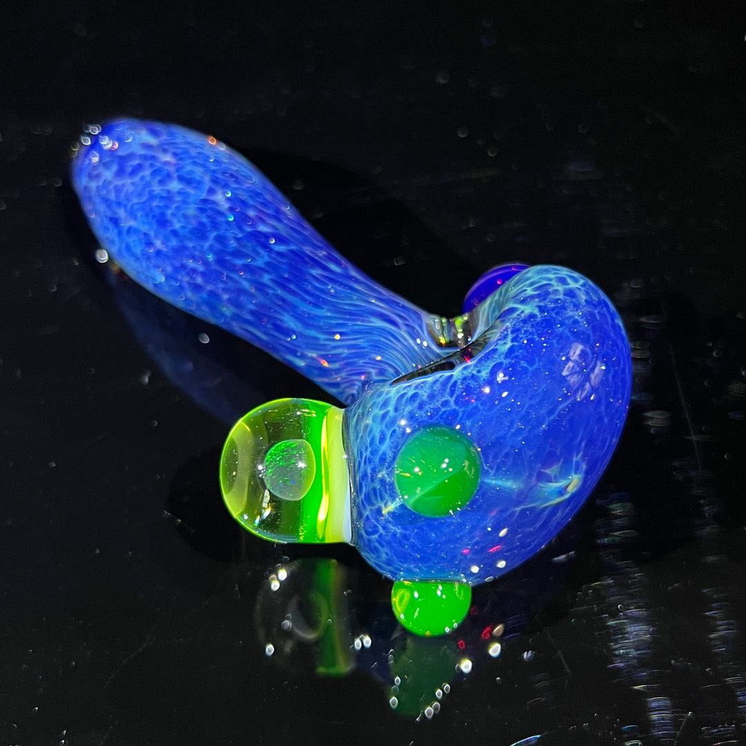 Purple Nebula Large Ion Black Opal Pipe Glass Pipe Tako Glass   