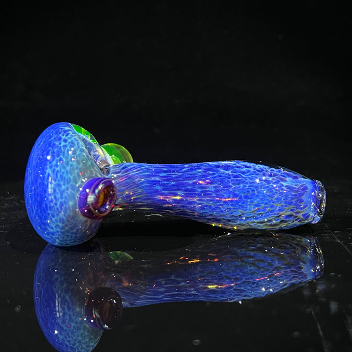 Purple Nebula Large Ion Black Opal Pipe Glass Pipe Tako Glass   