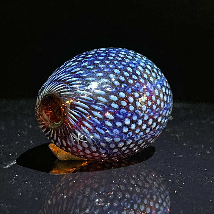 Snake Skin Dragon Egg Pipe Small Glass Pipe Firekist Glass   